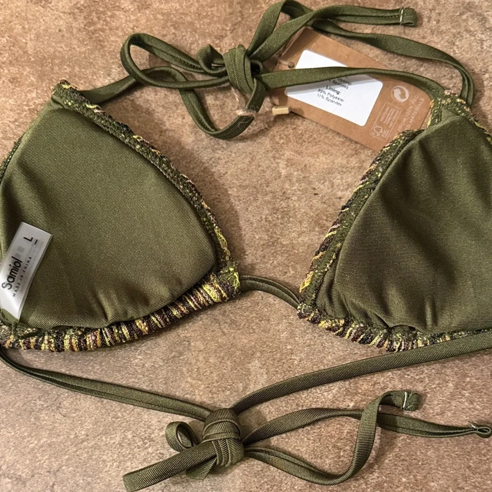 Samiol Olive Green Top